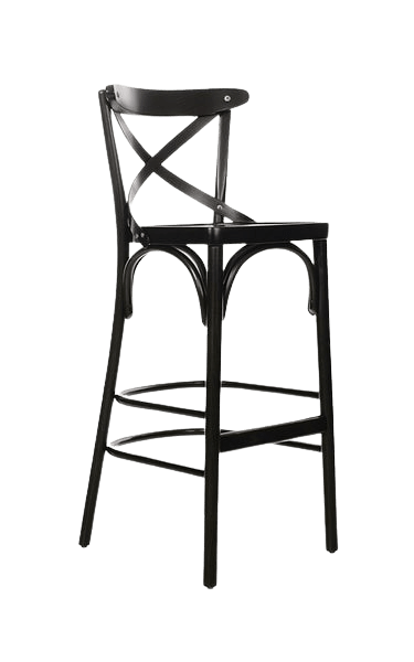 KM-A-38 Ahşap Bar Sandalyesi