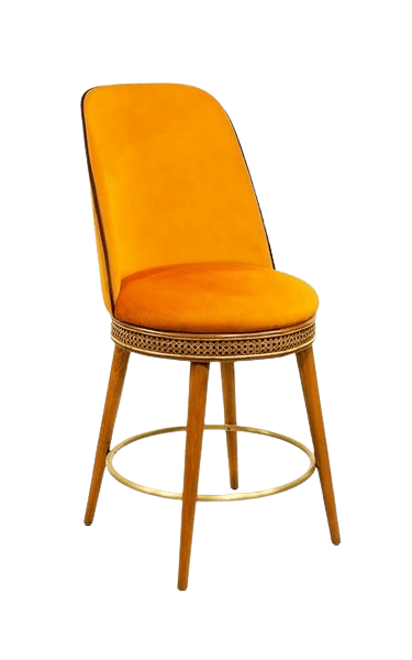 KM-A-48 Ahşap Bar Sandalyesi