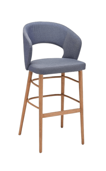 KM-A-50 Ahşap Bar Sandalyesi