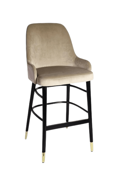 KM-A-55 Ahşap Bar Sandalyesi