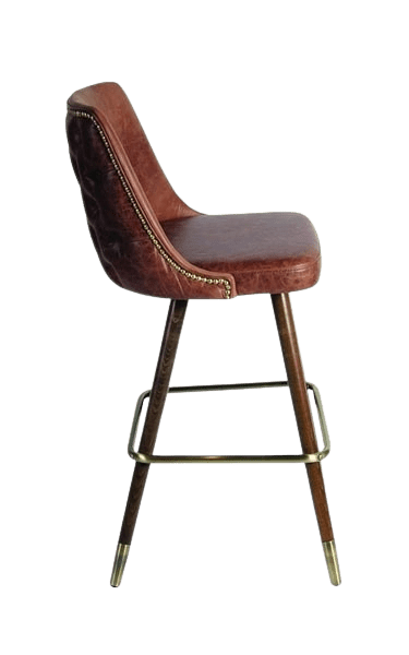 KM-A-61 Ahşap Bar Sandalyesi