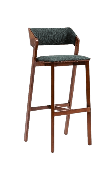 KM-A-73 Ahşap Bar Sandalyesi