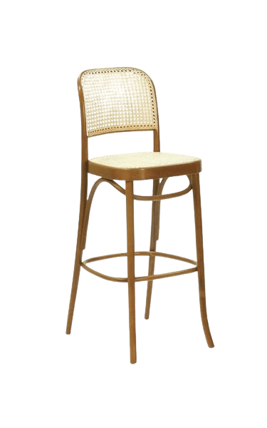 KM-A-78 Ahşap Bar Sandalyesi