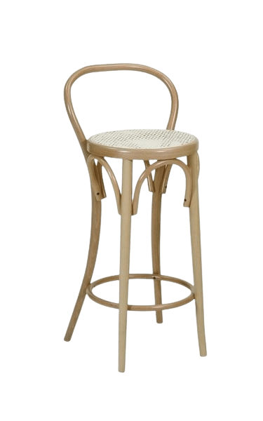 KM-A-79 Ahşap Bar Sandalyesi