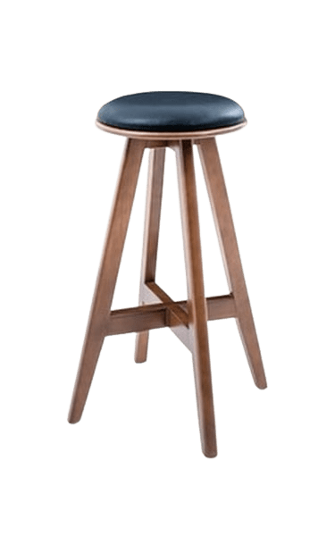 KM-A-85 Ahşap Bar Sandalyesi